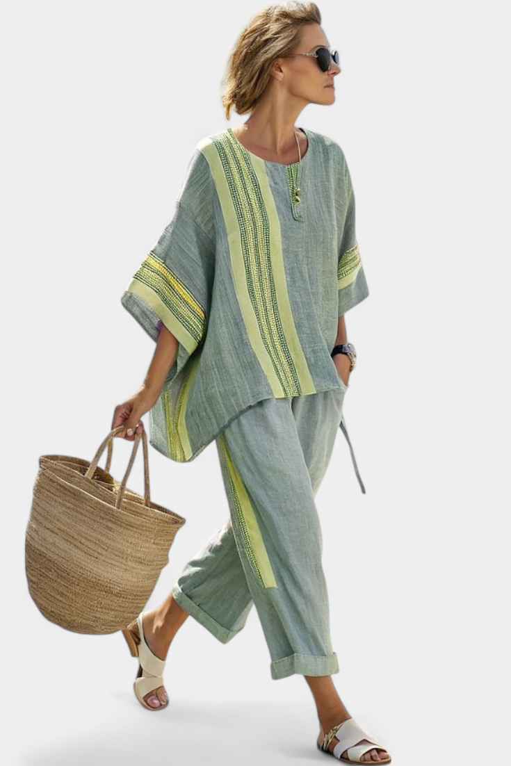 Elowric | Lavender Linen Set