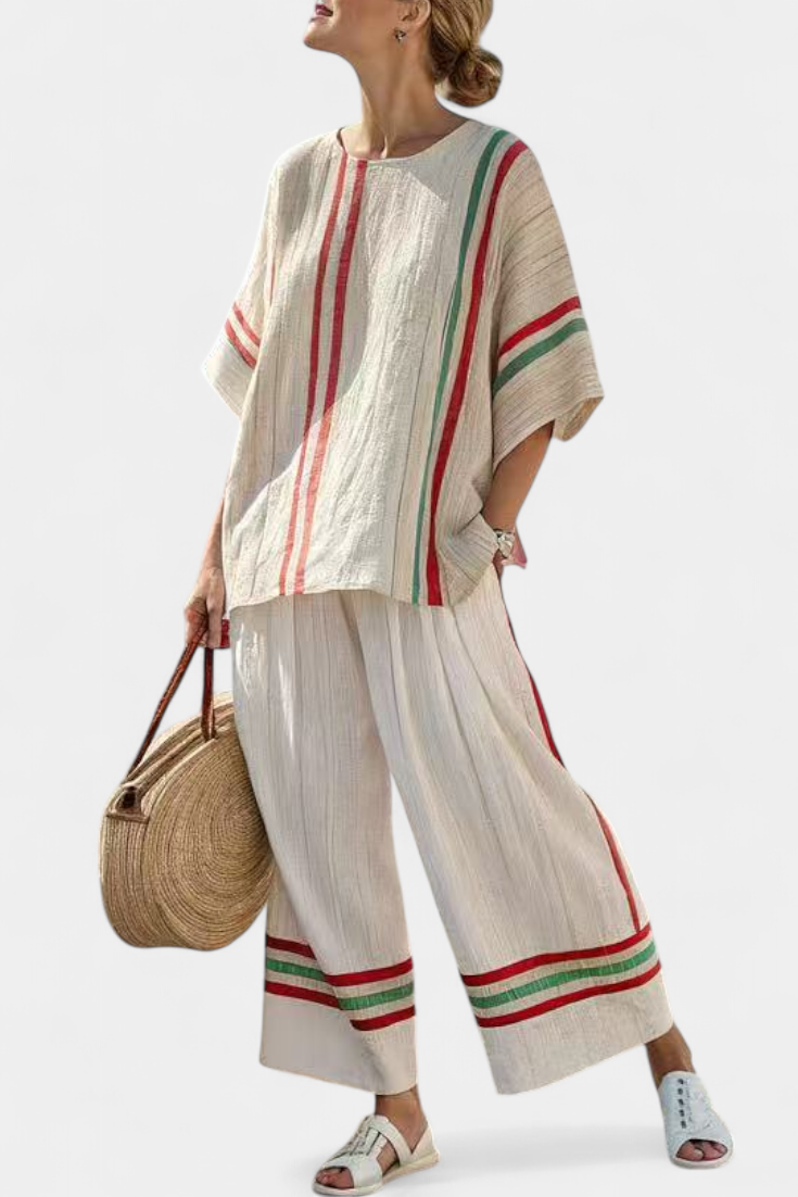 Truvane | Boho linen set