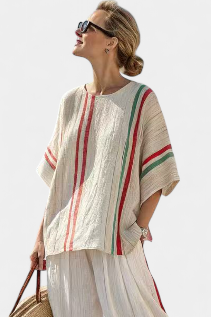 Truvane | Boho linen set