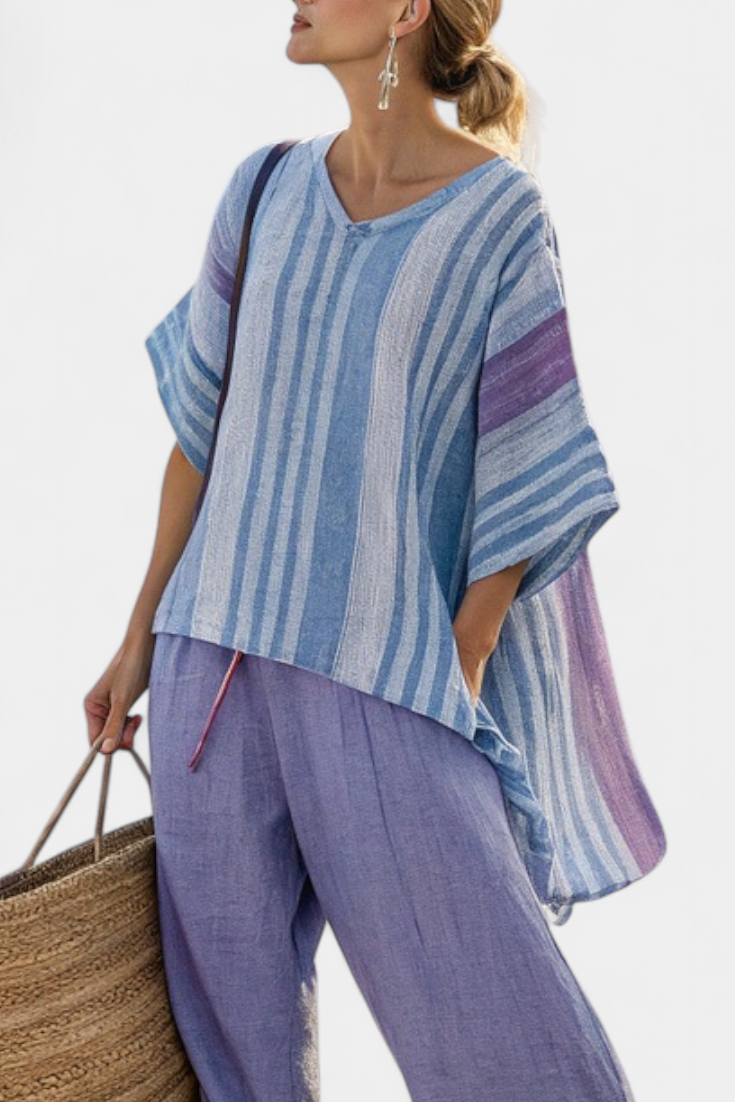 Zellora | Lavender Linen Set