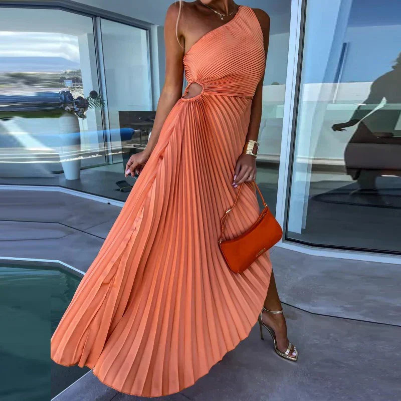 Nirelle - Sculpted Pleats Dress