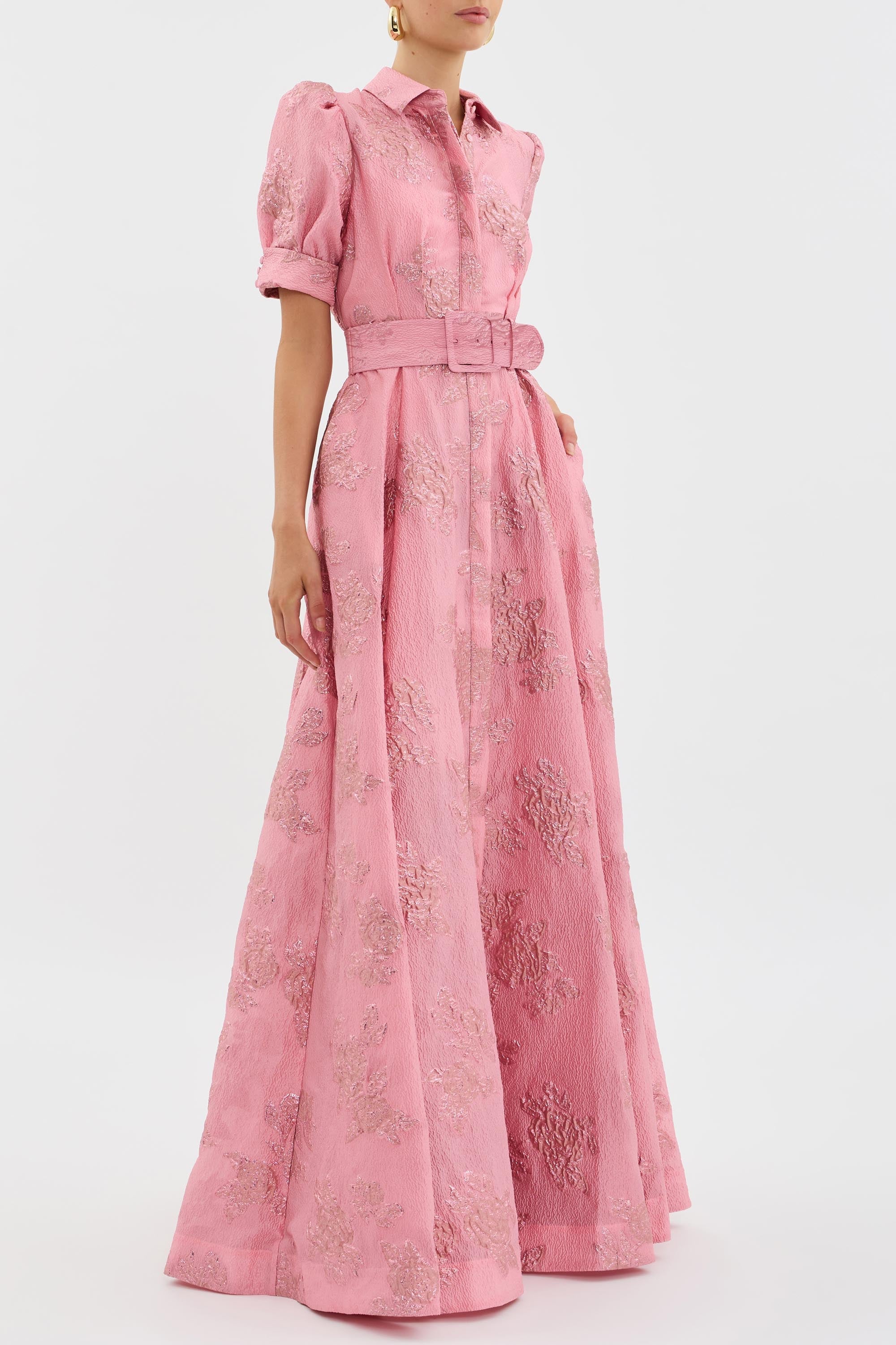 Olivia™ | Dress with Short Puffed Sleeves